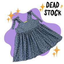 Load image into Gallery viewer, Denim Floral Bunny Tie