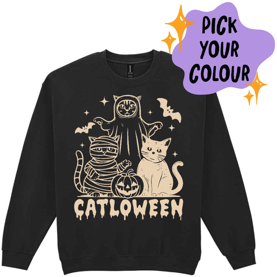 Catloween Sweatshirt - Adult