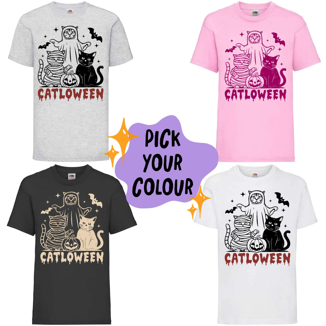 Catloween T-Shirt - Kids