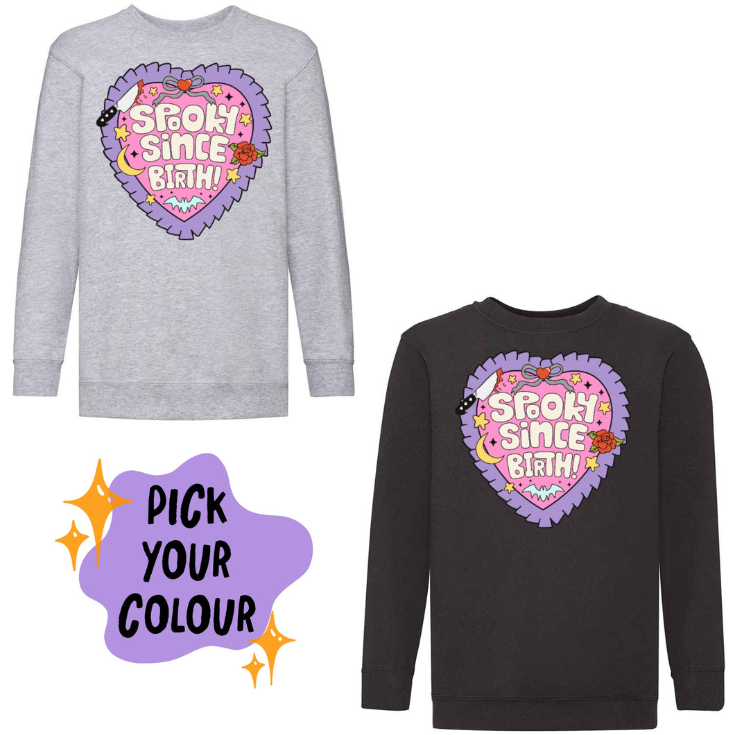 Spooky Since Birth Sweatshirt - Kids