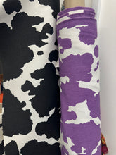 Load image into Gallery viewer, Denim Cow Bunny Tie
