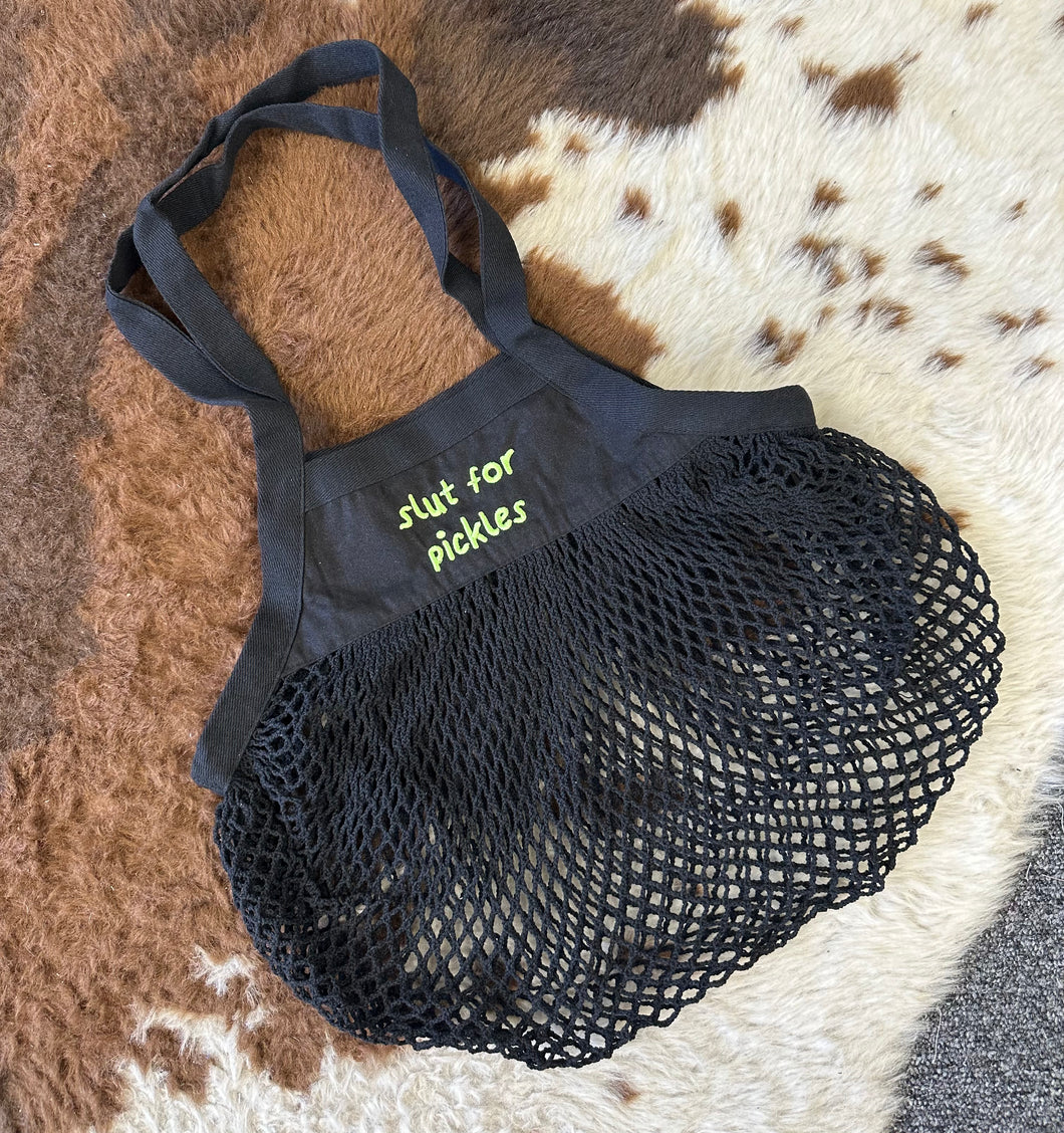 Slut For Pickles Market Bag